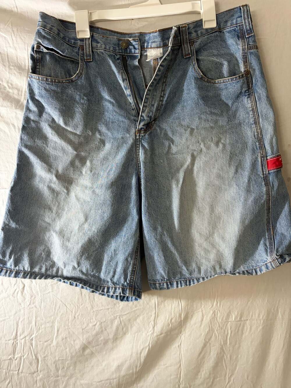 Premier Vintage 05 Heritage Aged Denim Baggy Jean Shorts